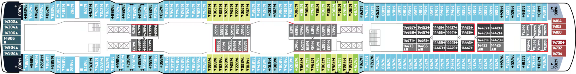 Deck 14 plan